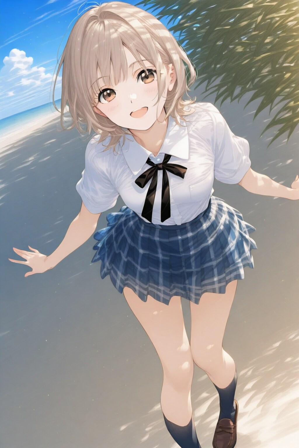 海の季節にはまだ遠いか | の人気AIイラスト・グラビア