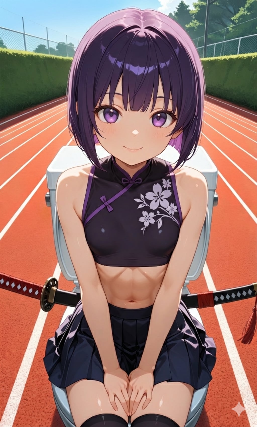 クノイチ晶くんと便器型カタパルト