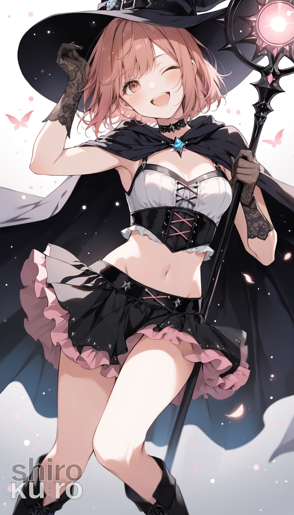 宵闇に舞う魔法少女