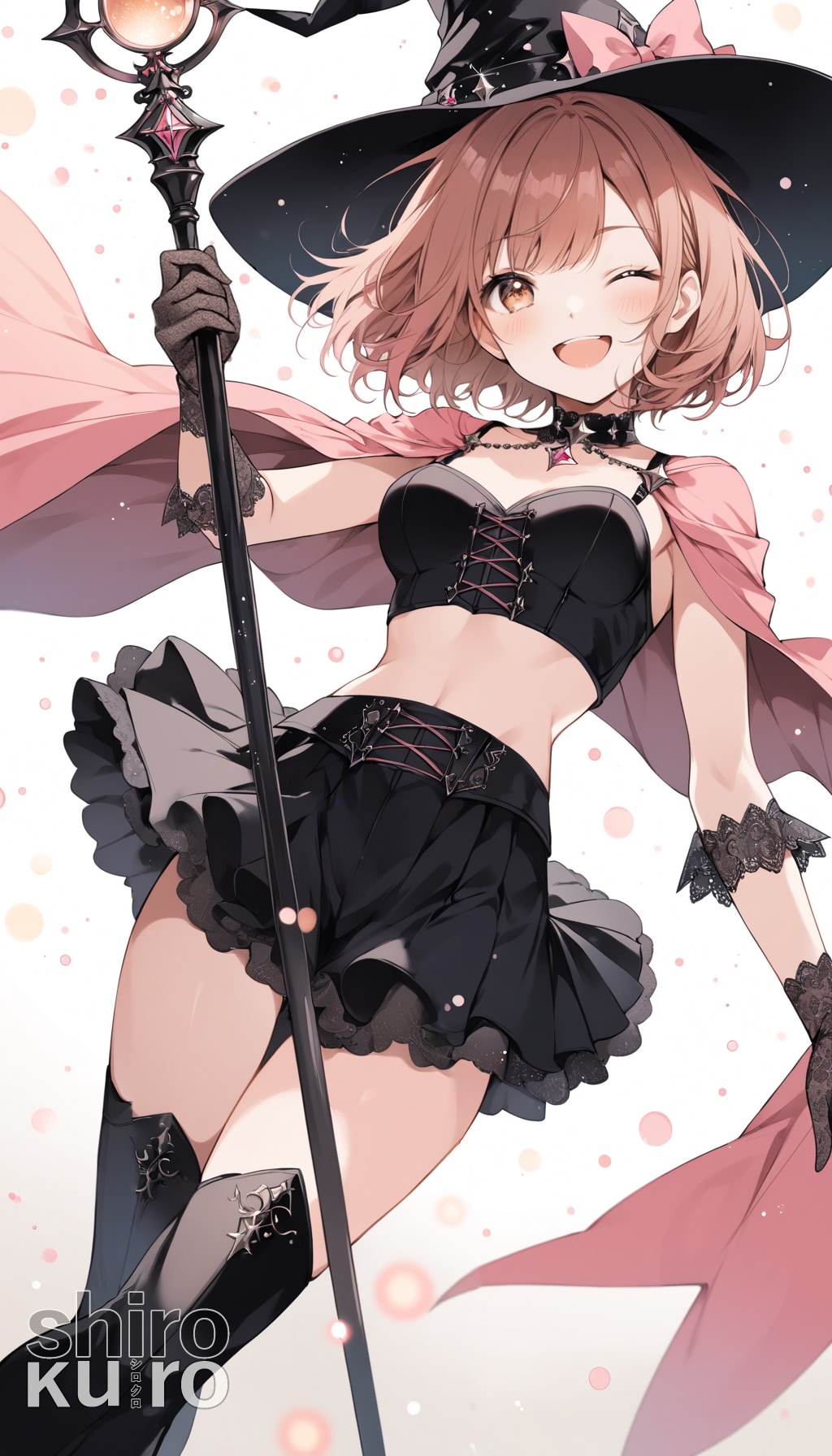 宵闇に舞う魔法少女