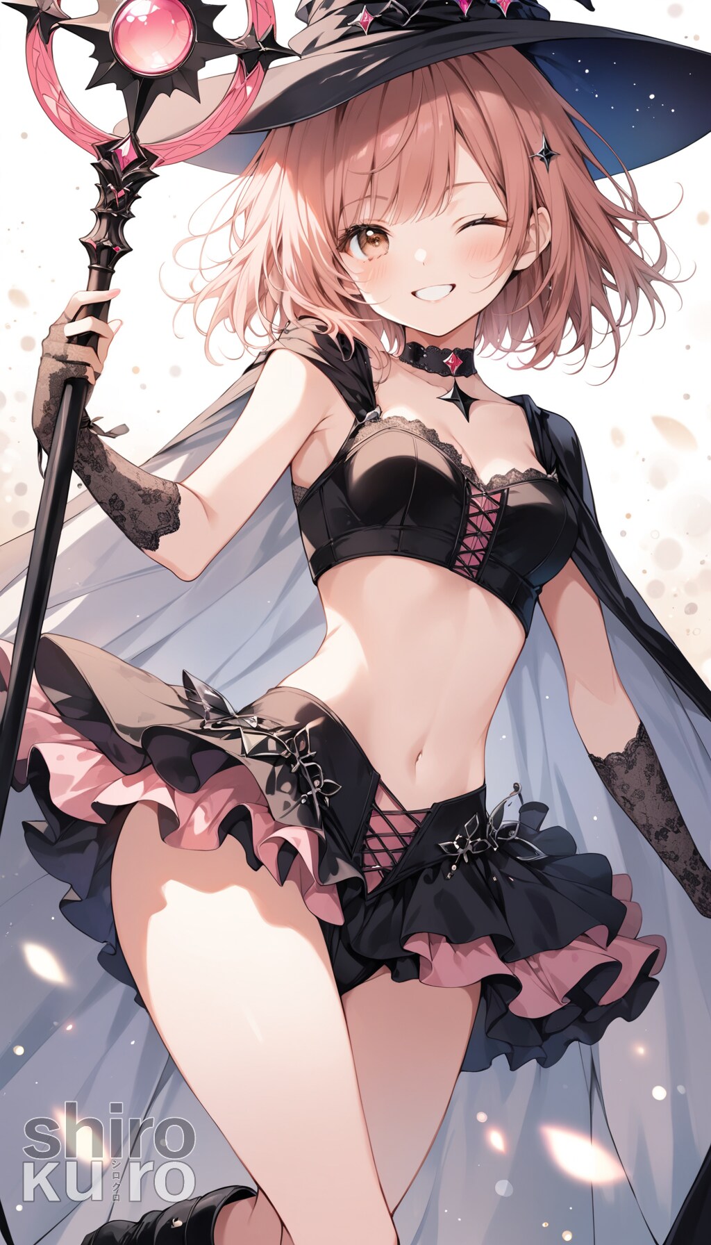 宵闇に舞う魔法少女