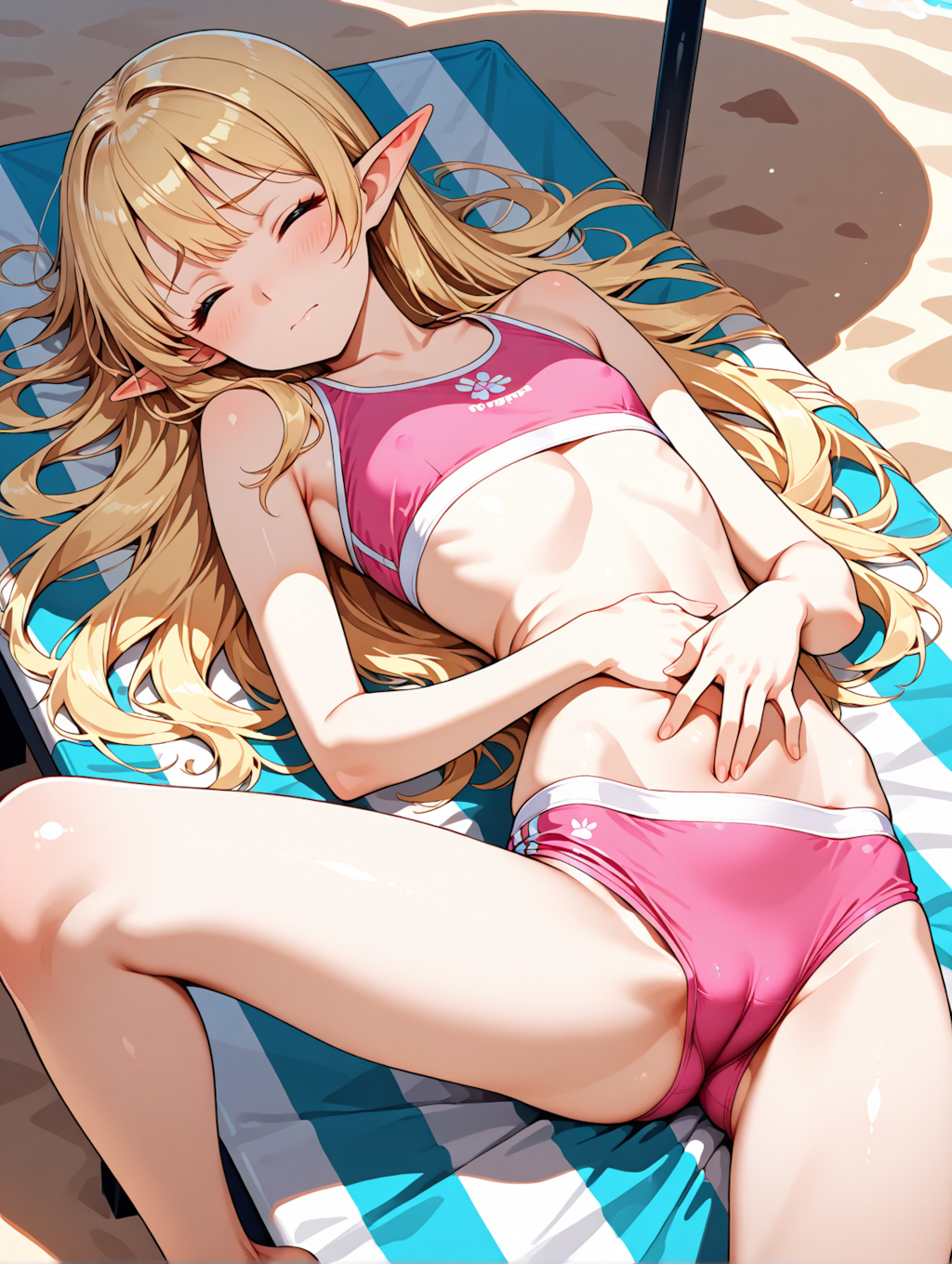 海！！エルフ３の試着＃５´´