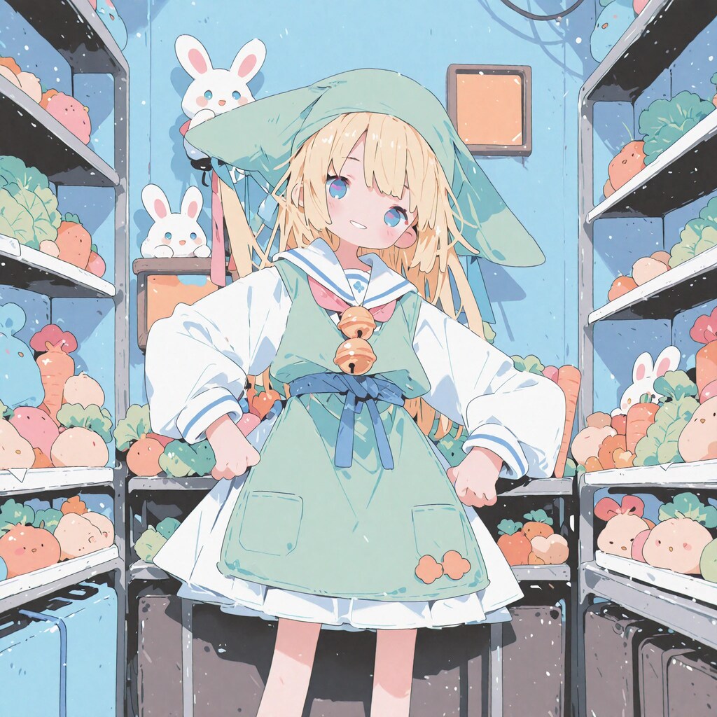 【新鮮野菜のお惣菜】「店長！野菜が売り場に逃げました」