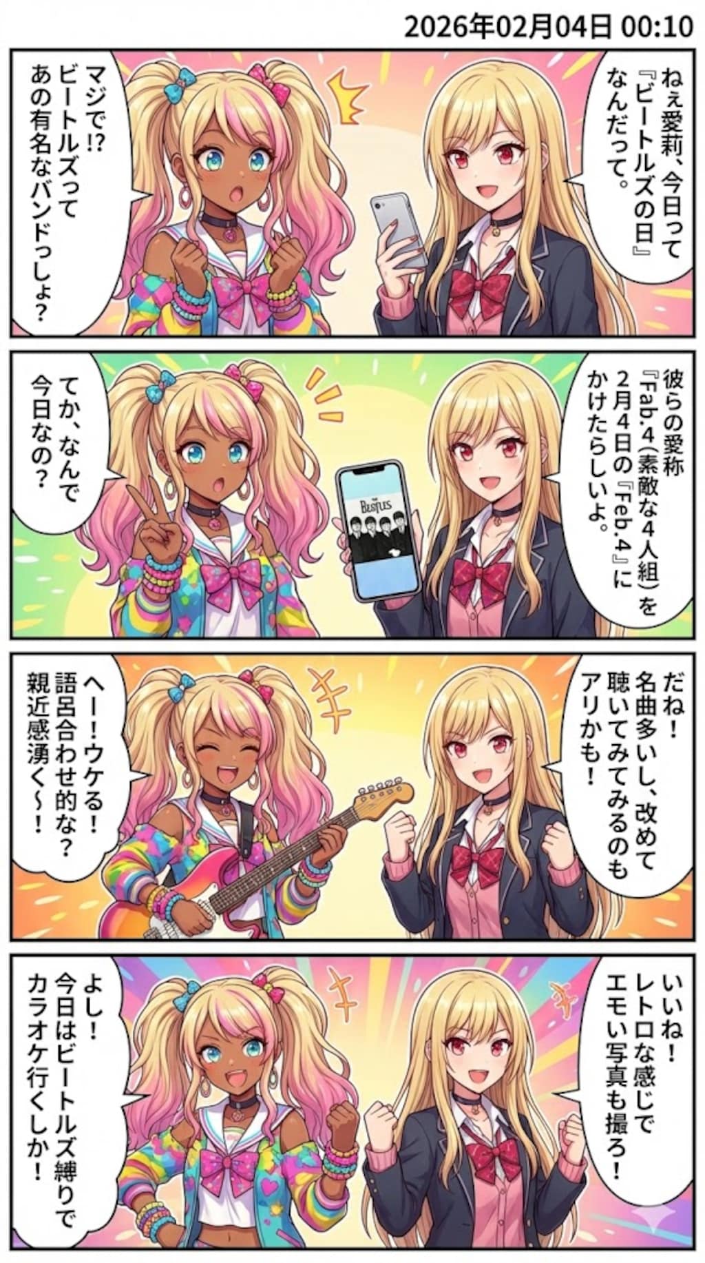 毎日漫画0時、5時、10時　まとめて