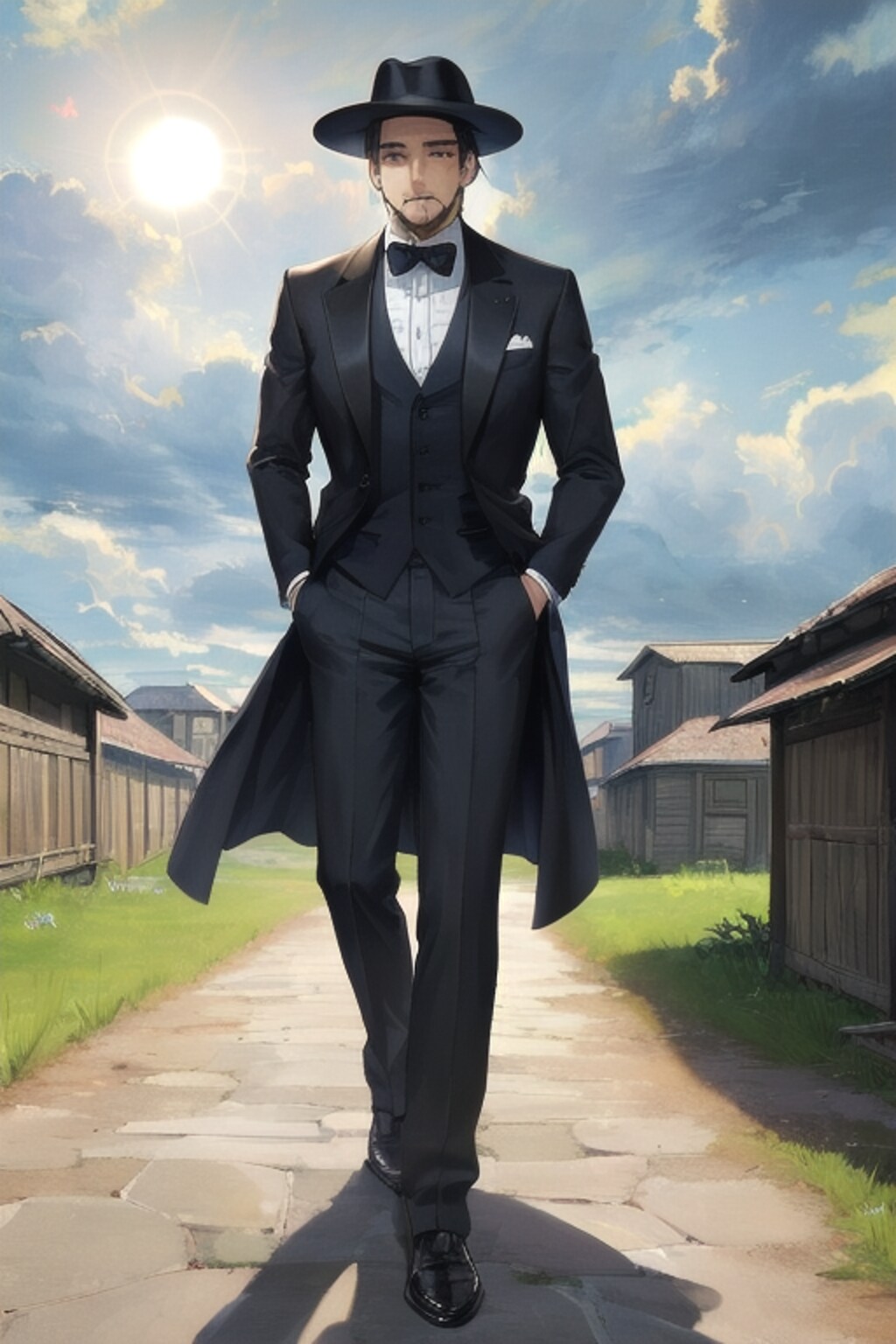 「村を訪れた私を待ち受けていたのは、不思議な紳士たちでした―」