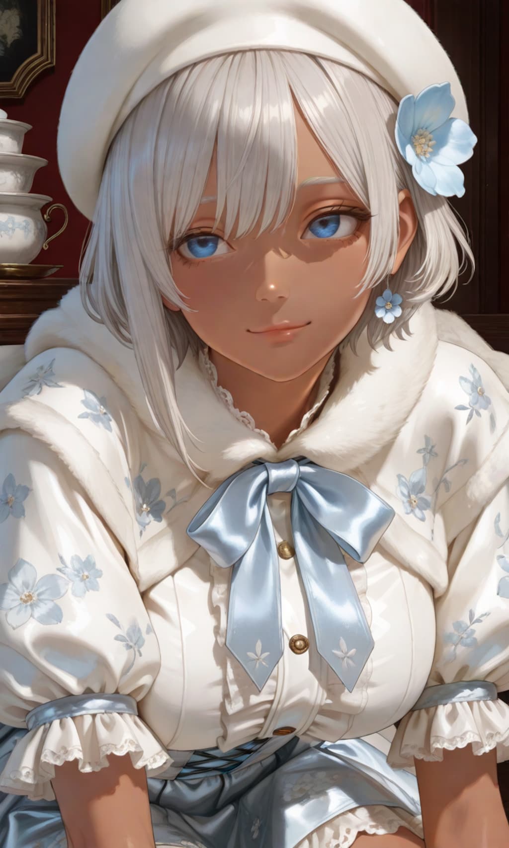 褐色ガーリーなルミさん