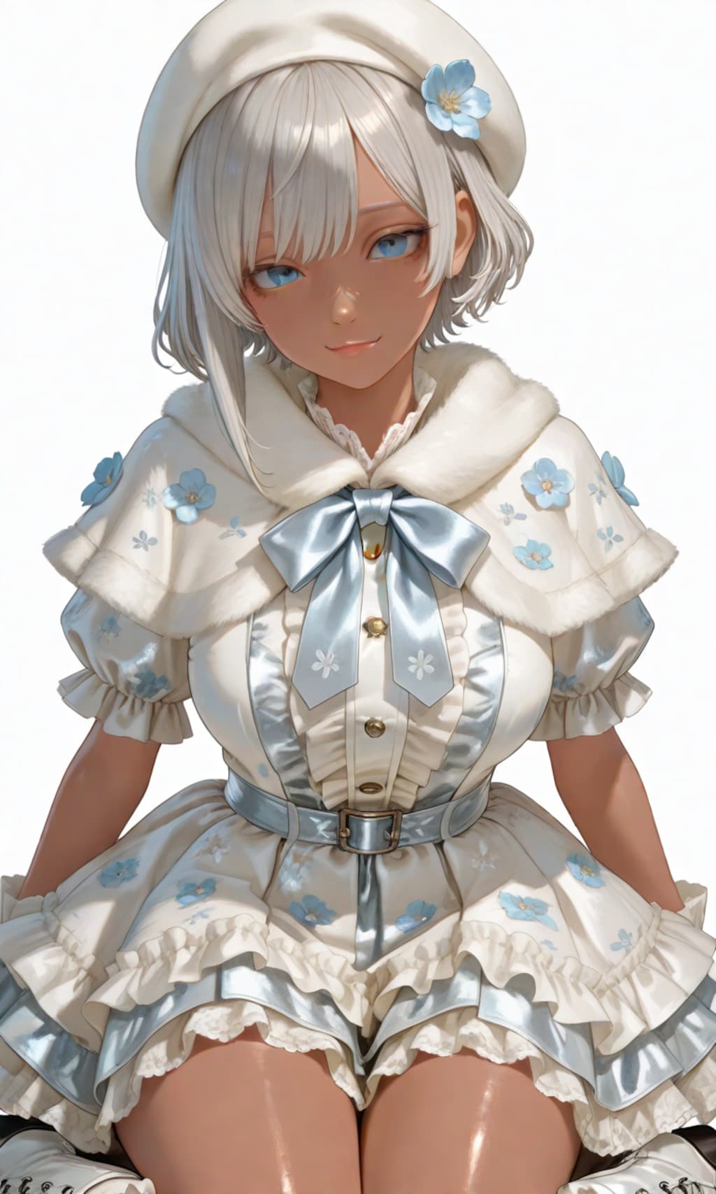 褐色ガーリーなルミさん