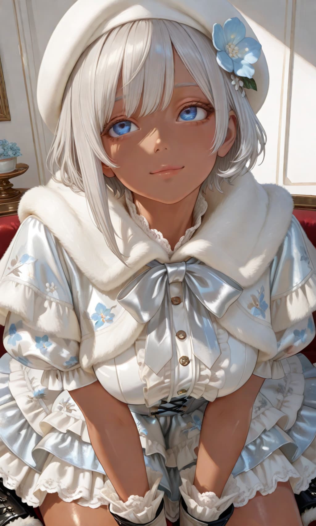 褐色ガーリーなルミさん