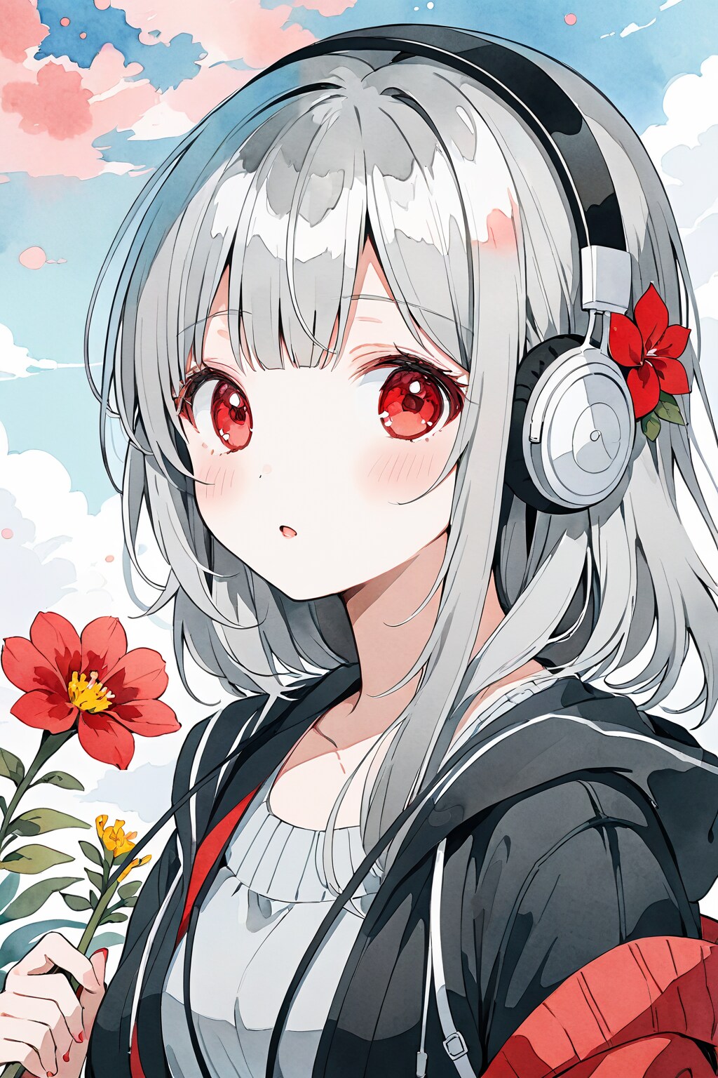 ヘッドフォン | の人気AIイラスト・グラビア