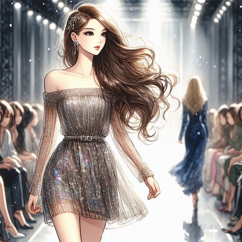 #Copilot ( Dalle ) 系ファッションモデル画像　ー No.02 ー
