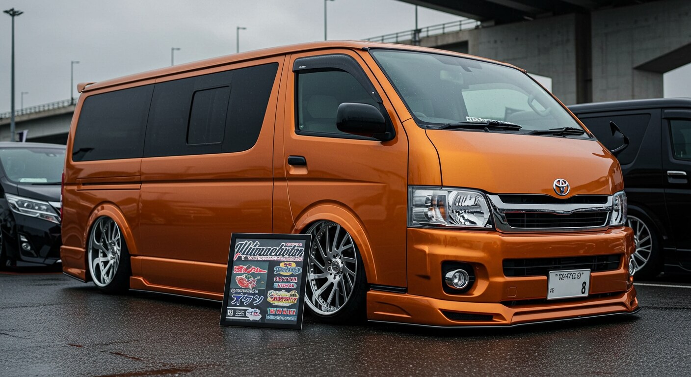 ハイエースカスタム | の人気AIイラスト・グラビア