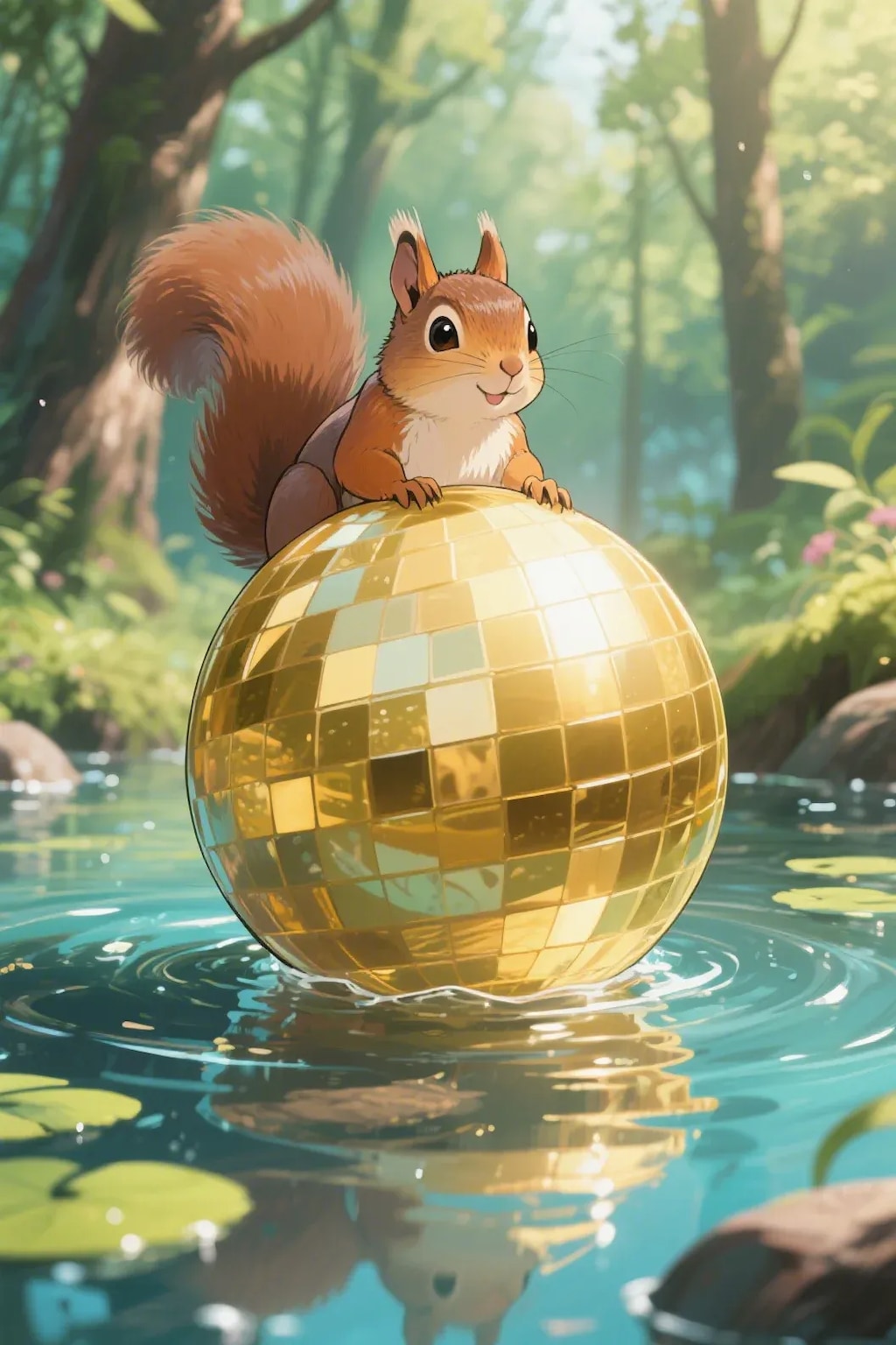 キンタマとリス