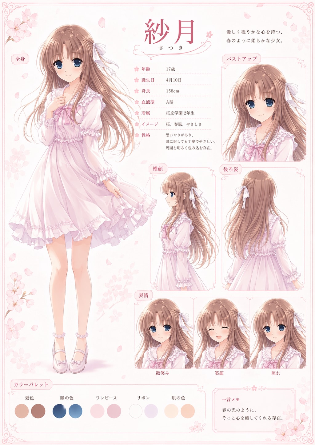 うちの子設定資料集