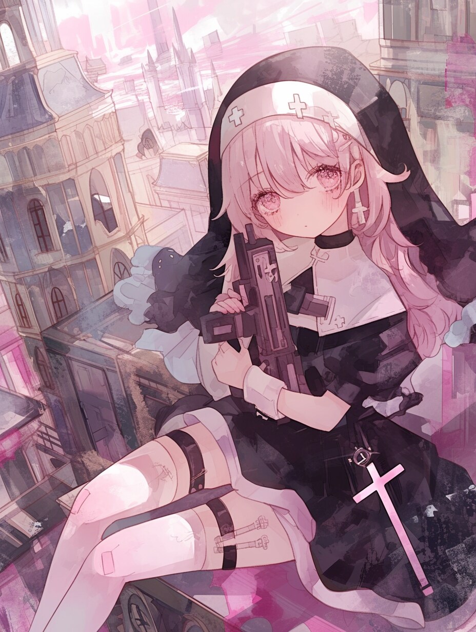 んーと、どこから狙えばいいかなぁ | の人気AIイラスト・グラビア