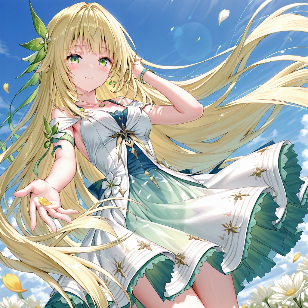 花畑デート | の人気AIイラスト・グラビア