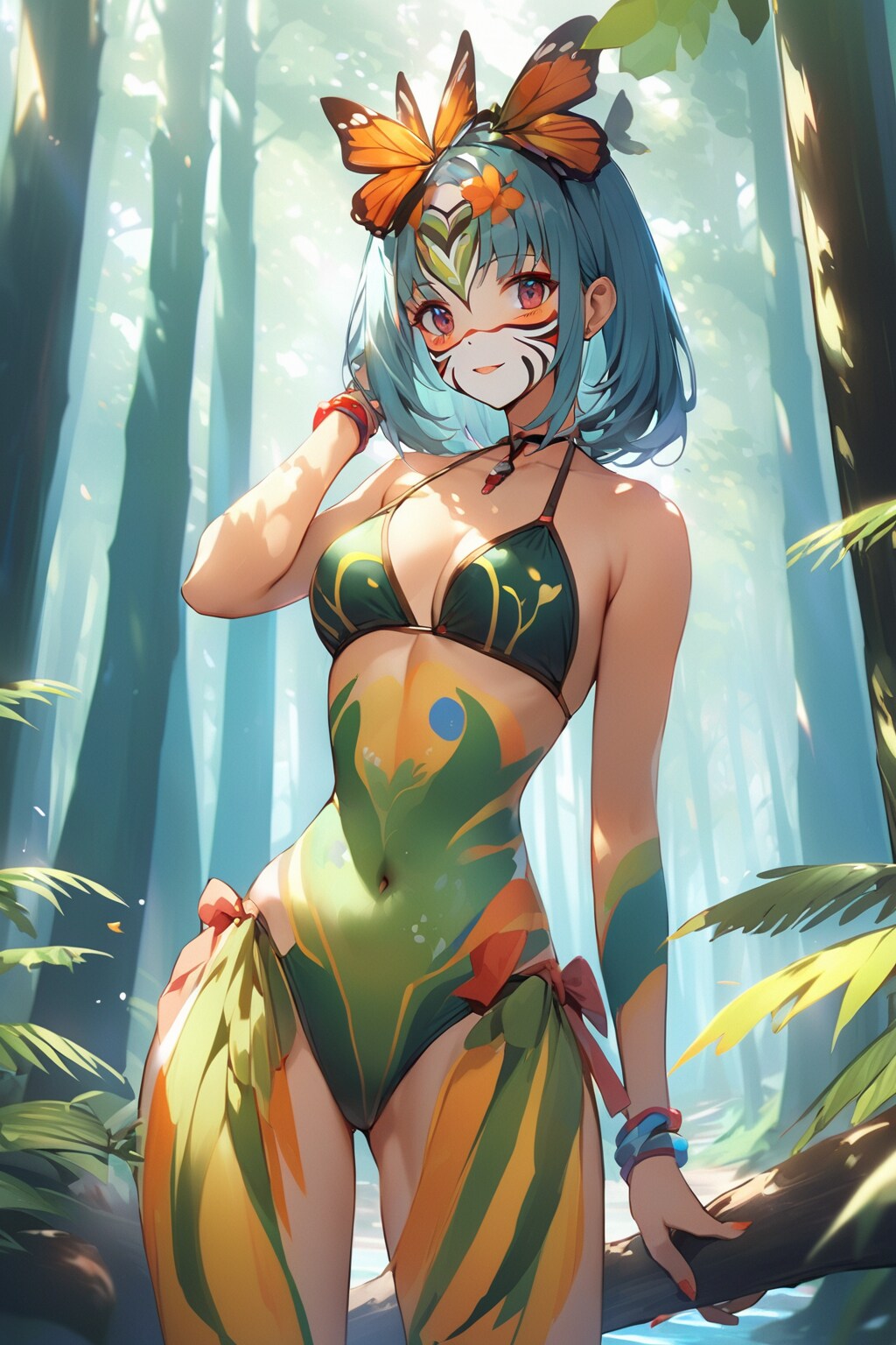 vegaでボディペイント