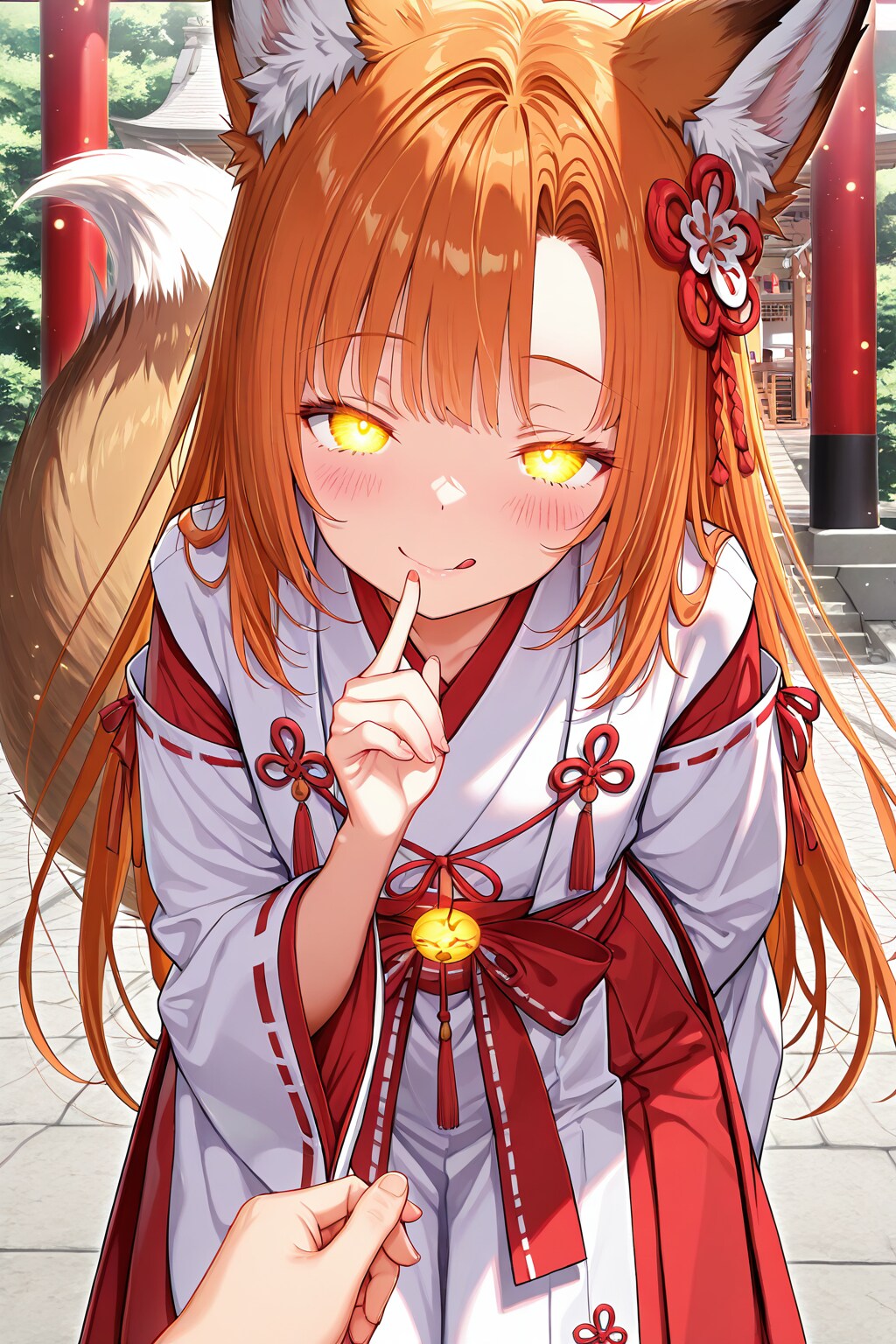 参拝ですかー？
