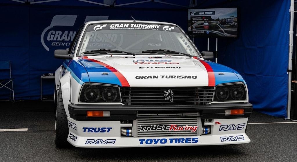 トーヨータイヤプジョー505のドリ車