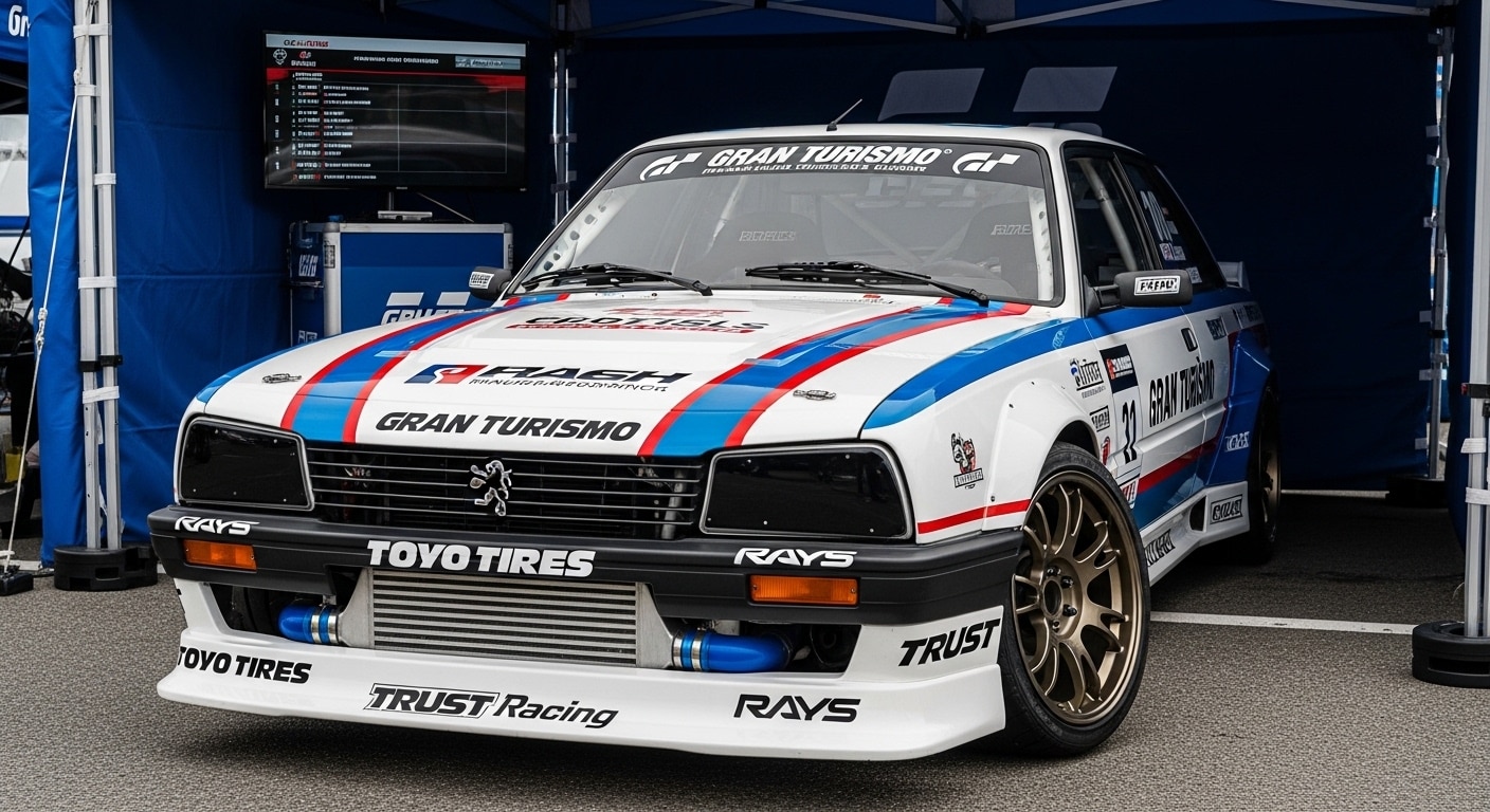 トーヨータイヤプジョー505のドリ車 | の人気AIイラスト・グラビア