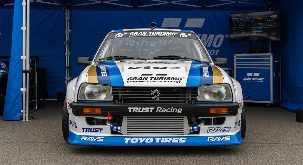 トーヨータイヤプジョー505のドリ車