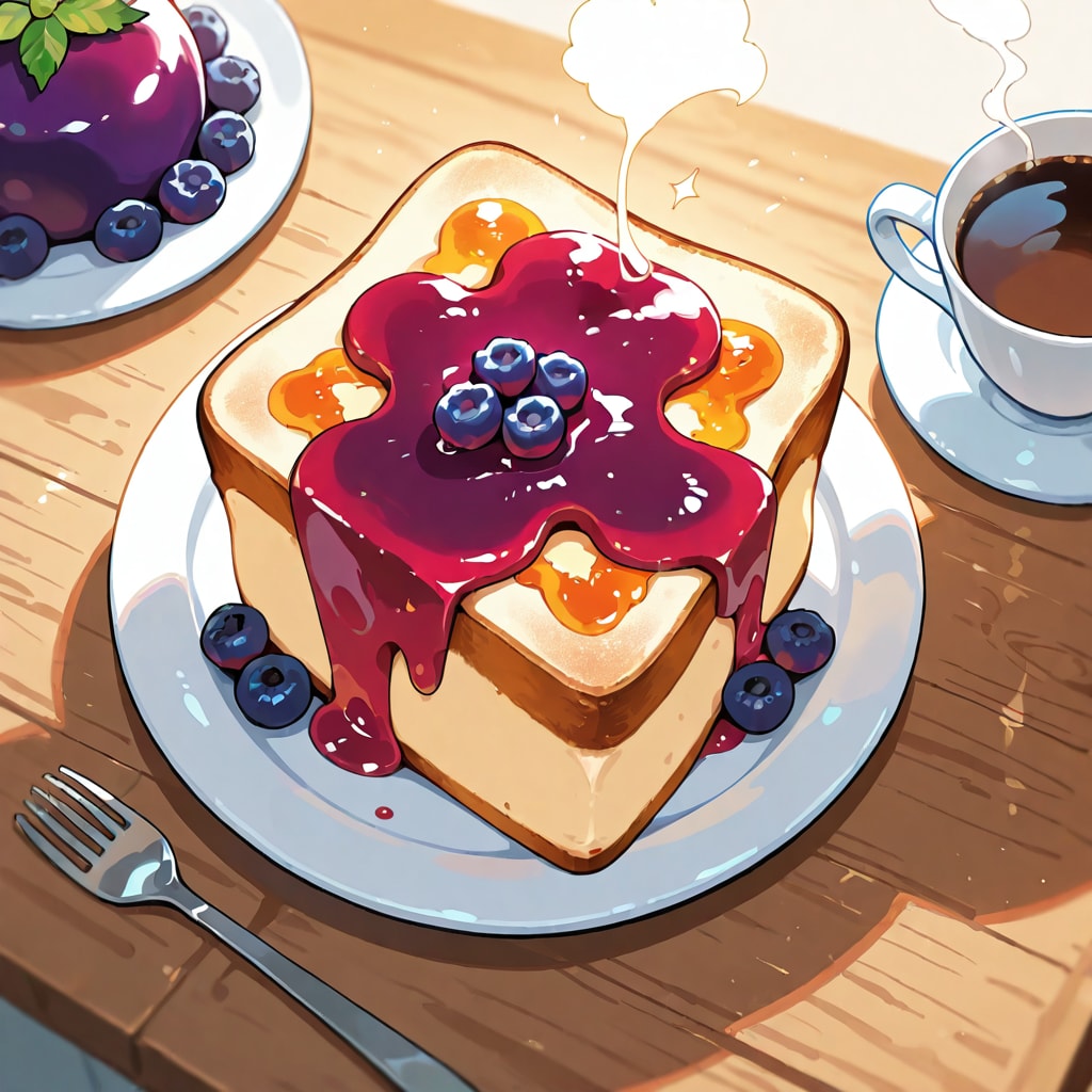 ジャムトースト | の人気AIイラスト・グラビア