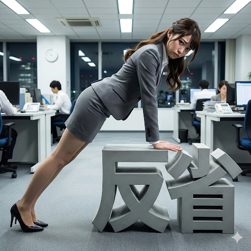 反省する会社員 | の人気AIイラスト・グラビア