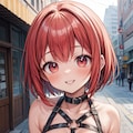 二次おっぱいポロリ194《赤髪ボンテージ》 11枚目