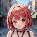 二次おっぱいポロリ194《赤髪ボンテージ》 6枚目