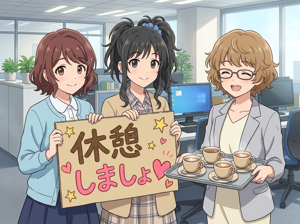 休憩しましょ❤️