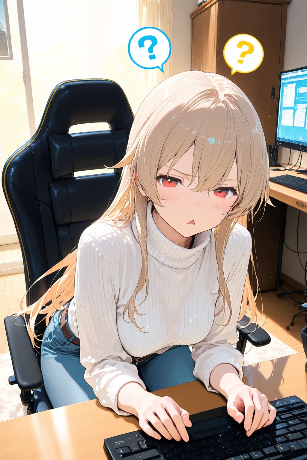 「空気と二酸化炭素って何が違うの？え、二酸化炭素って吸うやつ？吐くやつ？、、、え、どゆこと？」と本気で聞いちゃう天然ポンコツ可愛いフレンさん