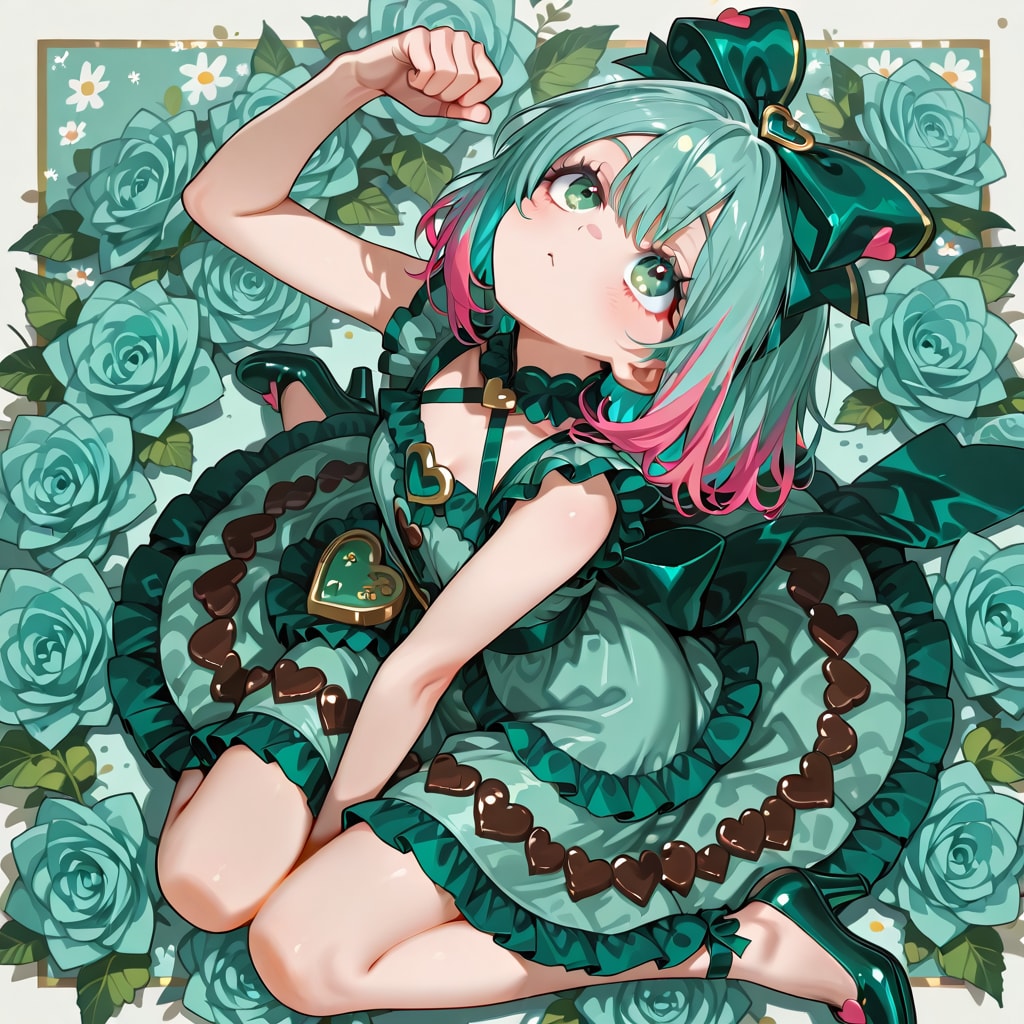 チョコミント2 | の人気AIイラスト・グラビア