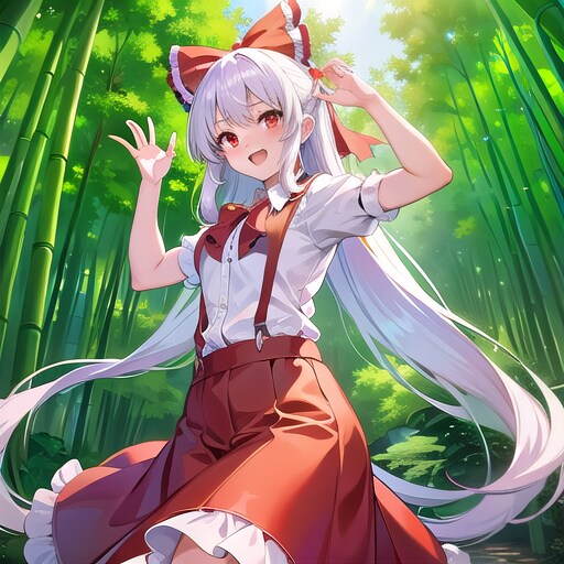 もこたーん　こっちむいて　パシャリ | の人気AIイラスト・グラビア