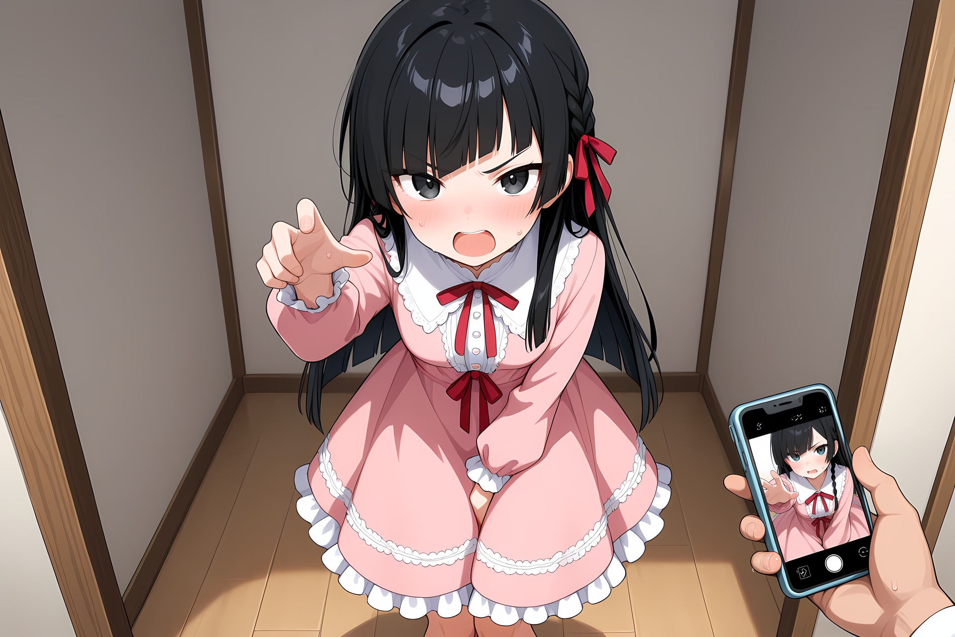 ちょ、撮るなー！ | の人気AIイラスト・グラビア