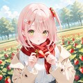 いちごを食べる🍋ちゃ・・・🍓ちゃん！？ 10枚目