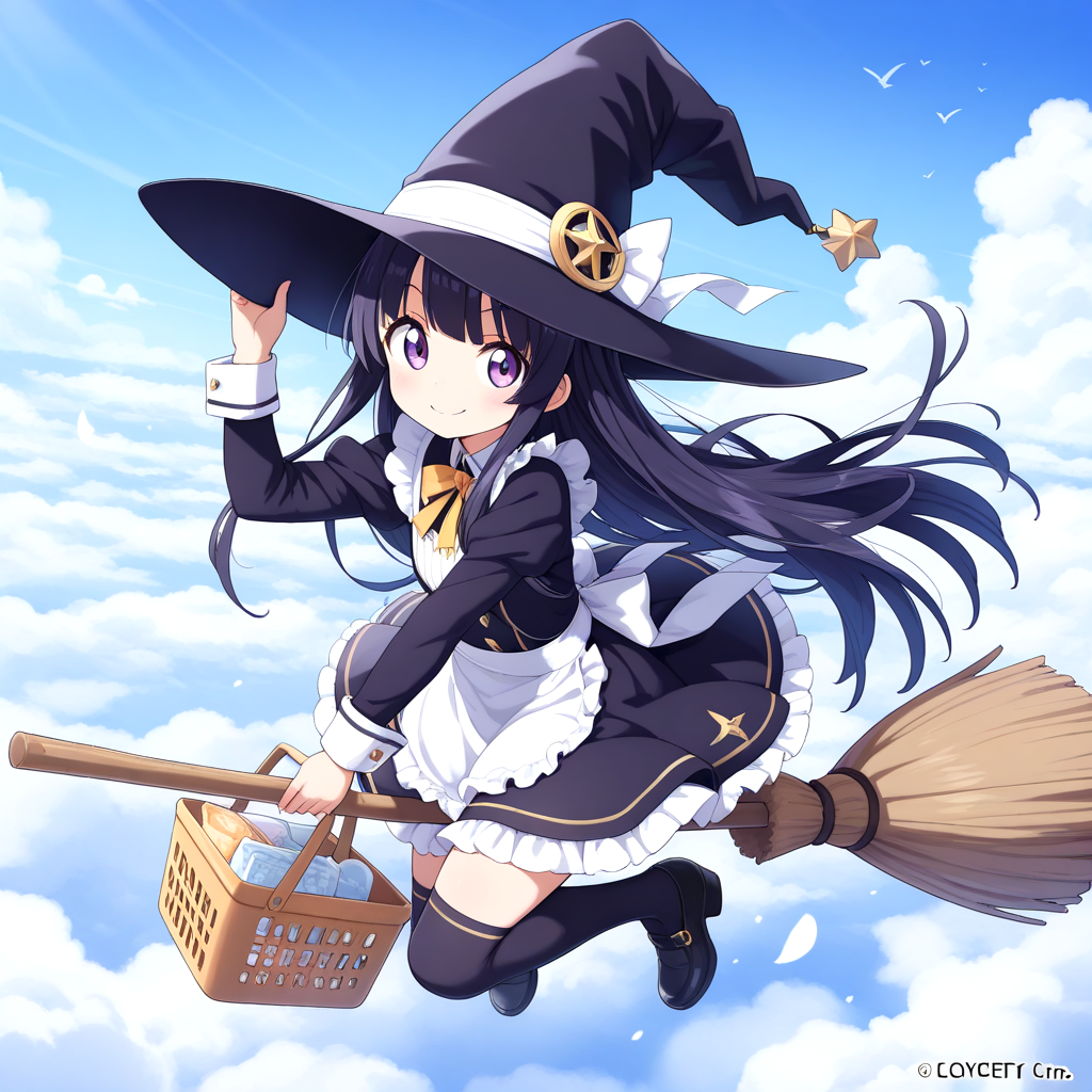 メイドのアルバイトをやっている魔法使いさん