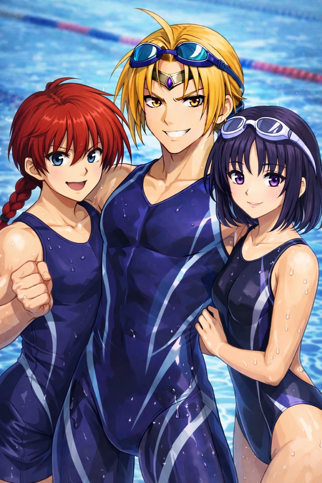 らんま＆エドワード＆ほたる