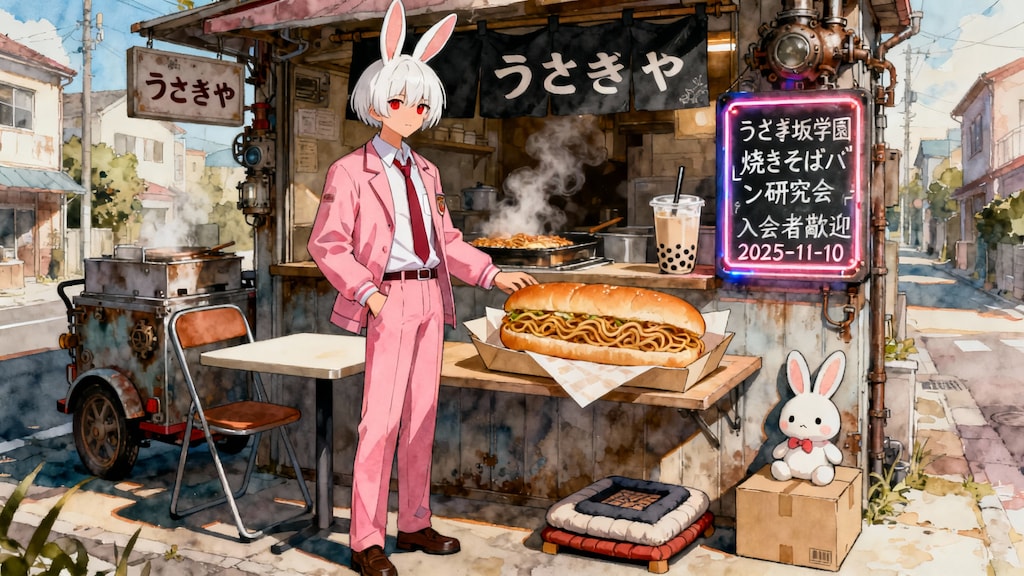 今日の焼きそばパン　2025-11-10