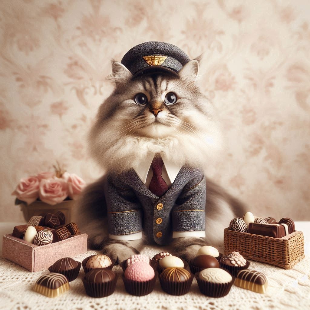 お届け物だニャ♪