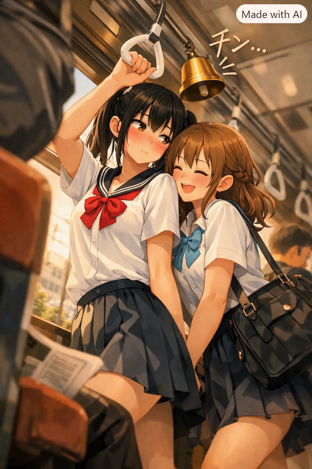 登校中（チンチン電車の日）