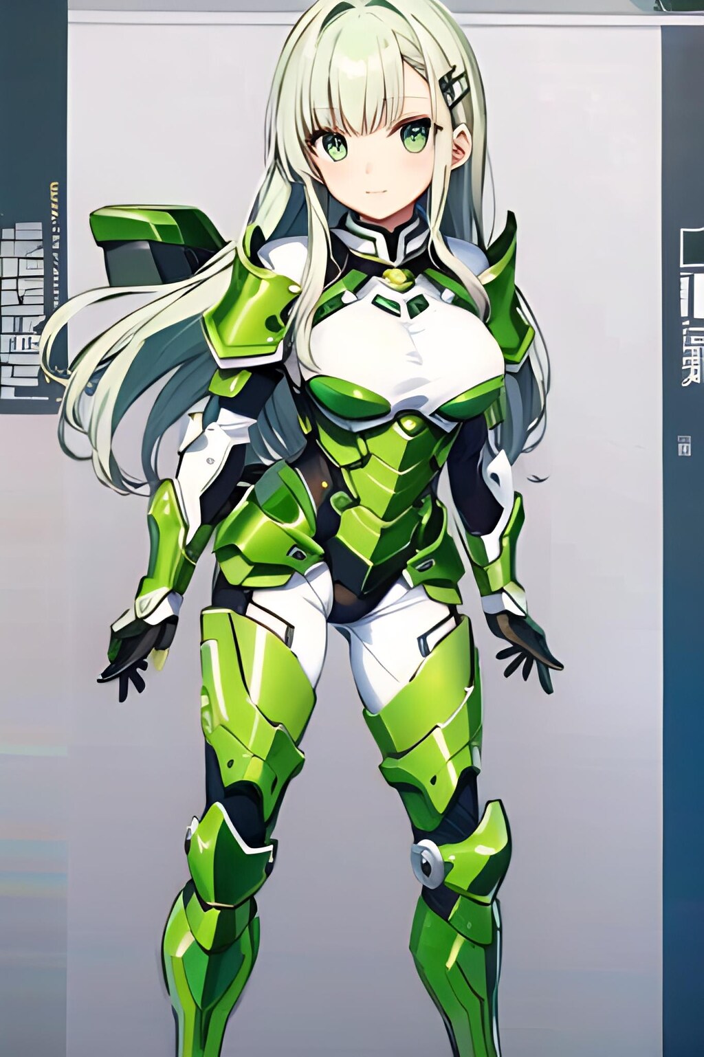 パワードスーツ緑2