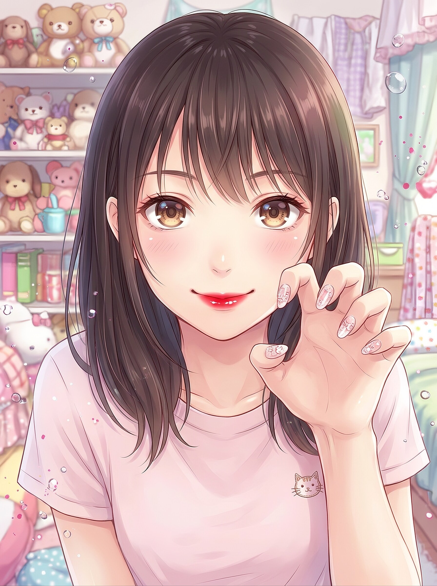 桜爪猫影微笑 | の人気AIイラスト・グラビア