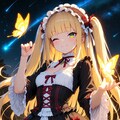 光る蝶とお嬢様✨ 2枚目