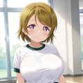 μ'sメンバーのおっぱいチャレンジ+α(小泉花陽編) 5枚目