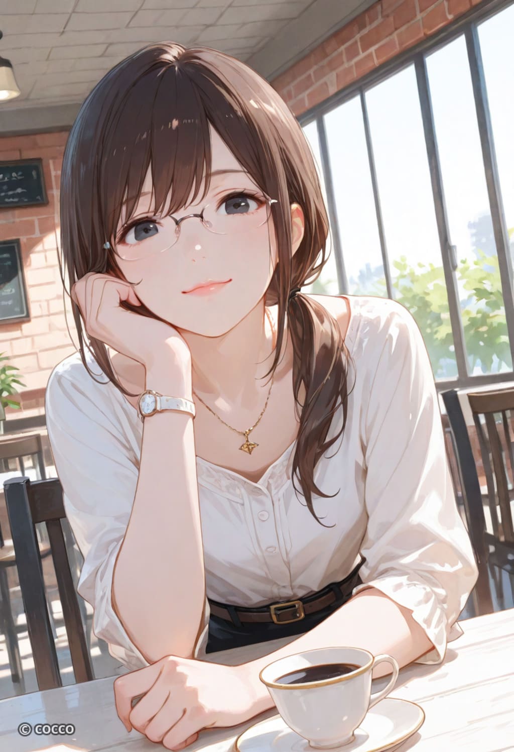 光にほどける微笑み