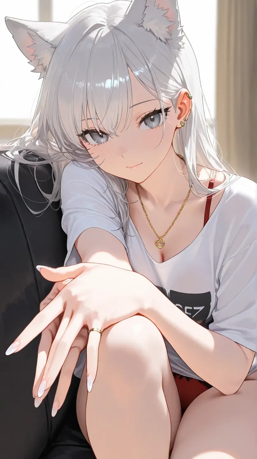 ウルフ耳の美女