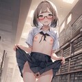 放課後の図書室行ってみな、いいことあんぜ 2枚目