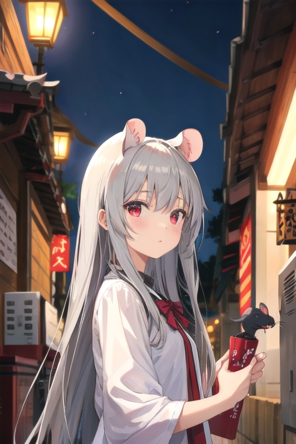 虎鼠神社のポンコツネズミ