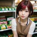 スーパーでバイトちゃん 5枚目