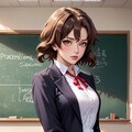 ショートヘア女子高生 8枚目