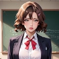 ショートヘア女子高生 6枚目
